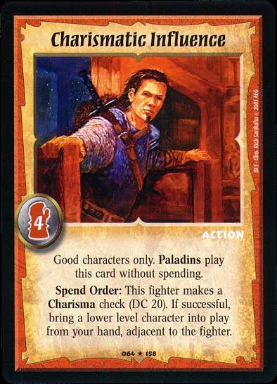 Charismatic Influence - Foil
